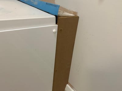 Skirting not closed at the corner — Utility